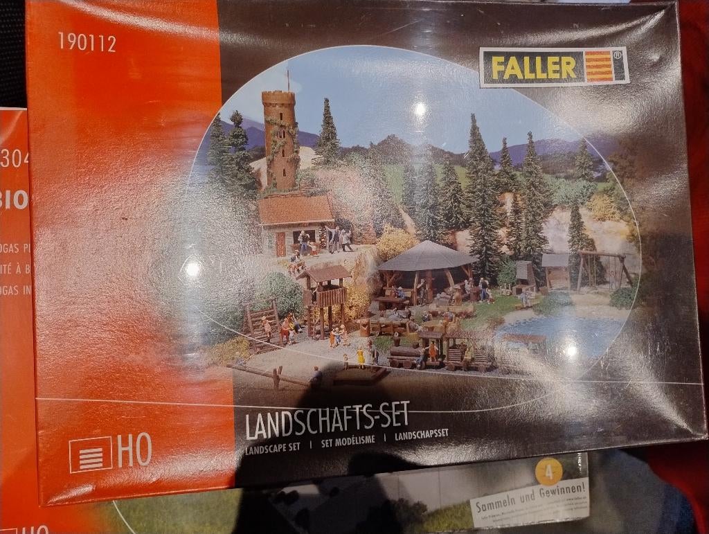 Faller 190112 – Landschafts-Set (H0), Overige merken, Gelijkstroom of Wisselstroom, Brug, Tunnel of Gebouw, Nieuw