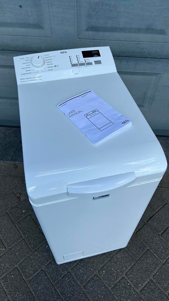AEG wasmachine. 6000 Series Lavamat ProSense., Ophalen, Zo goed als nieuw, 85 tot 90 cm, 1200 tot 1600 toeren