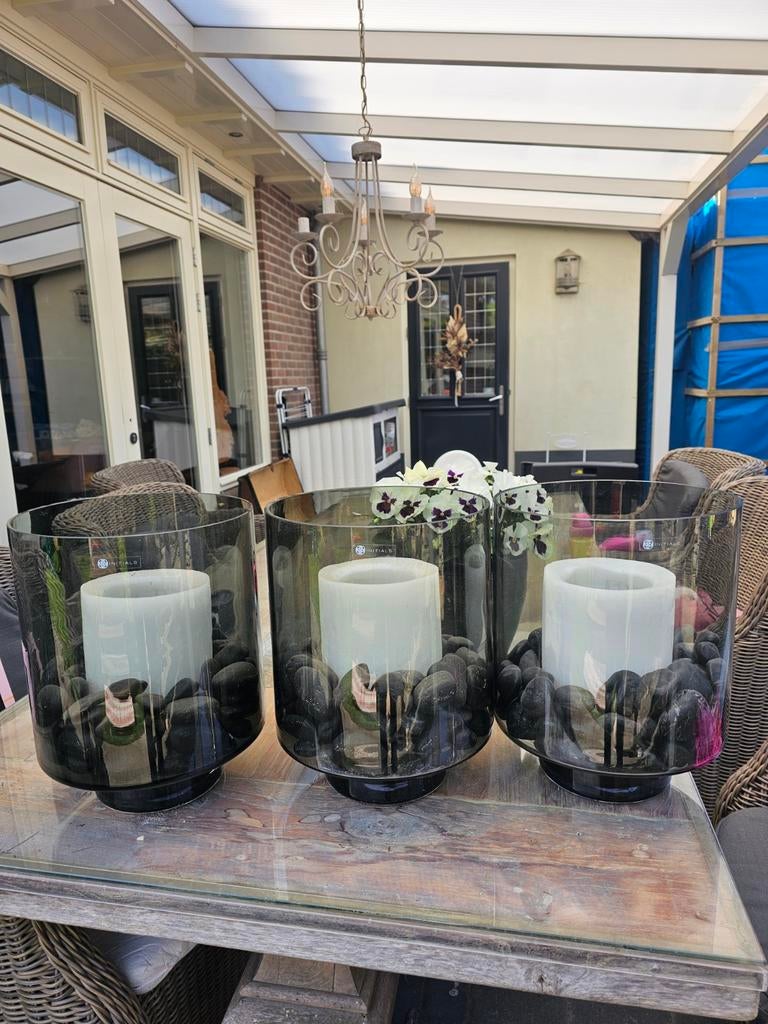 Mooie kandelaars, Ophalen, Rond, Overige materialen, Minder dan 25 cm
