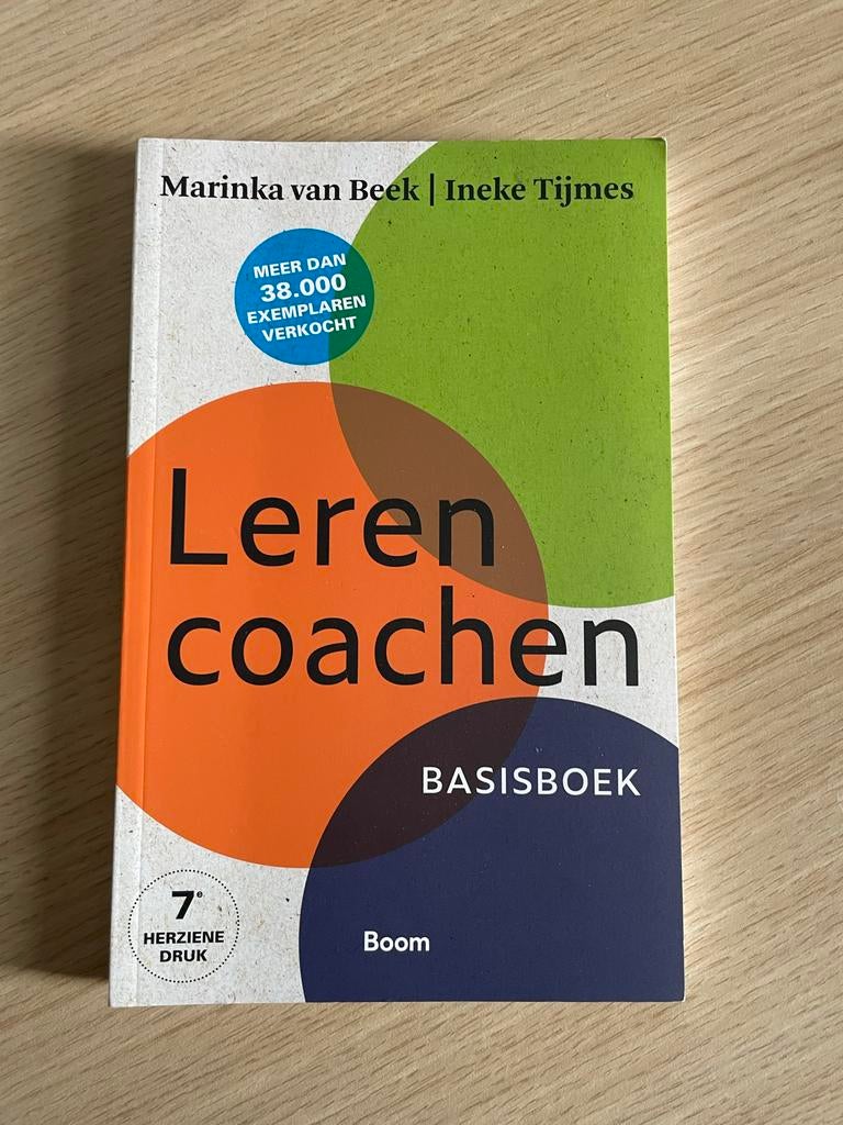 ZGAN - Leren coachen - Basisboek (7e herziene druk), Boeken, Ophalen of Verzenden, Zo goed als nieuw