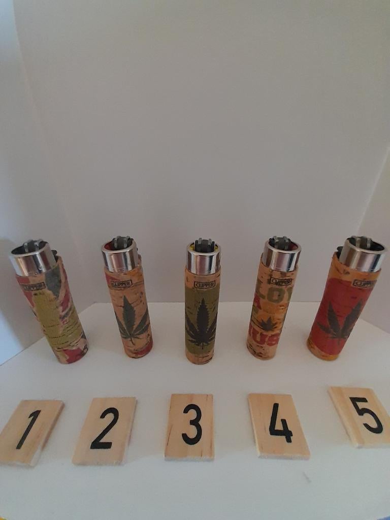 Leuke clipper aansteker met kurk softtop., Ophalen of Verzenden, Nieuw, Aansteker