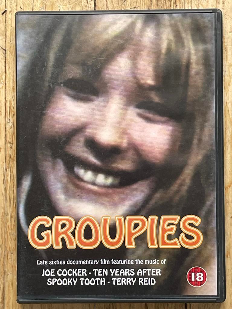 Groupies DVD - Documentaire over rockbands uit de jaren '60, Vanaf 16 jaar, Ophalen of Verzenden, Gebruikt