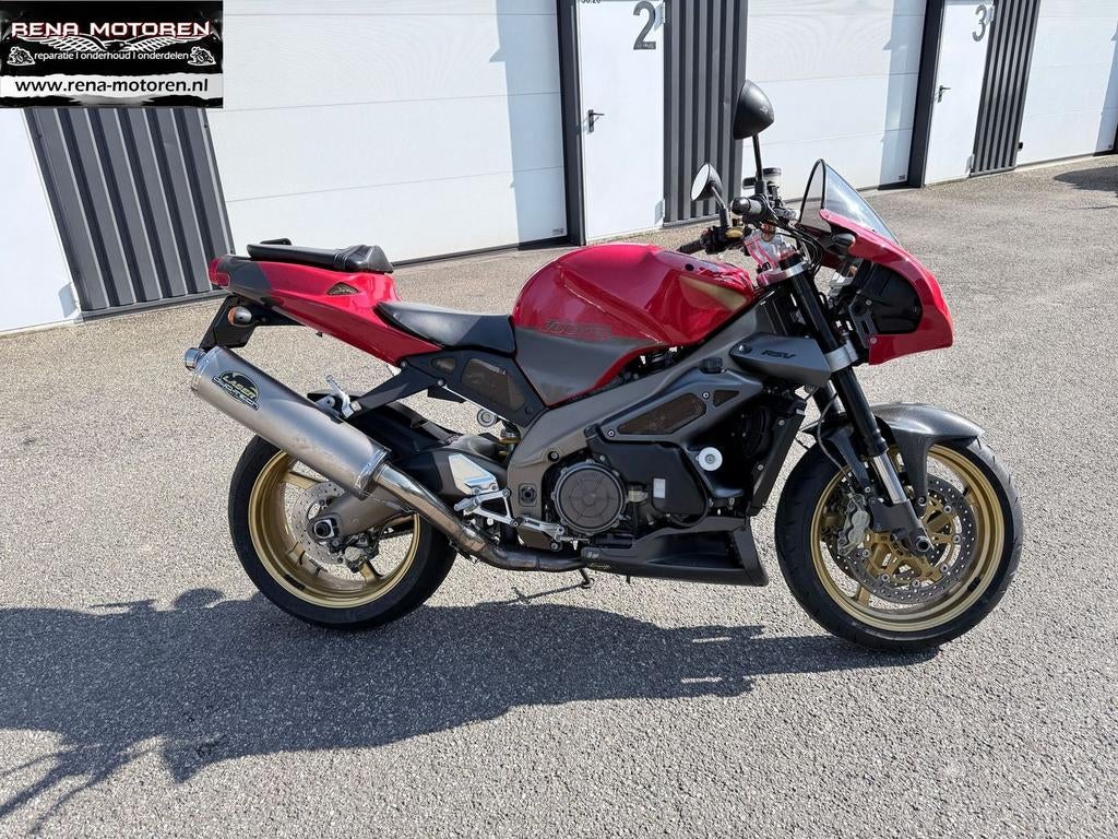 APRILIA TUONO (bj 2003), 2 cilinders, Motorrijbewijs A, Bedrijf, Onbekend