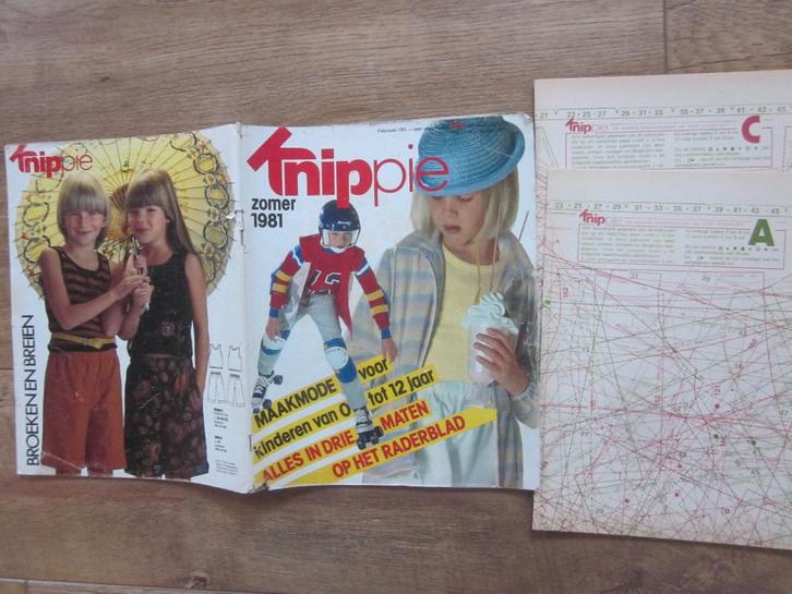 Knippie vintage kindermode patronen zomer 1981, Verzamelen, Kleding en Patronen, Zo goed als nieuw, Patroon, Ophalen of Verzenden
