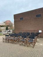 Partij van 26 terrasstoelen / regisseursstoelen, Gebruikt, Meubels, Meubels, Ophalen of Verzenden