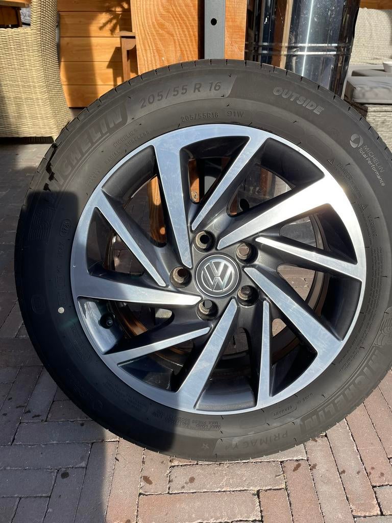 Volkswagen originele Woodstock velgen 16Inch, Auto-onderdelen, Banden en Velgen, Velg(en), Zomerbanden, 16 inch, 205 mm, Ophalen