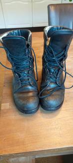 Zwarte legerboots, maat 42/43., Ophalen, Onbekend, Zwart, Boots