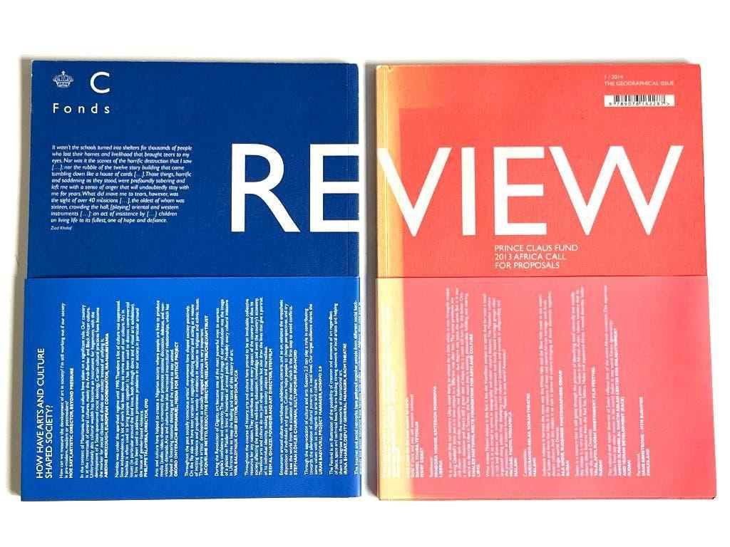 Ontwerp Irma Boom - Prince Claus Review 2014 en 2015, Boeken, Kunst en Cultuur | Fotografie en Design, Ophalen of Verzenden, Zo goed als nieuw