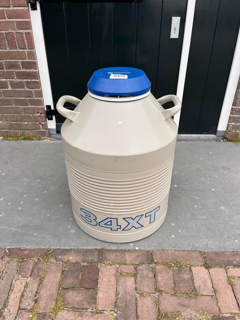 Taylor Wharton 34XT Stikstof Container - 34L, 6 Canisters, Dieren en Toebehoren, Ophalen of Verzenden, Zo goed als nieuw