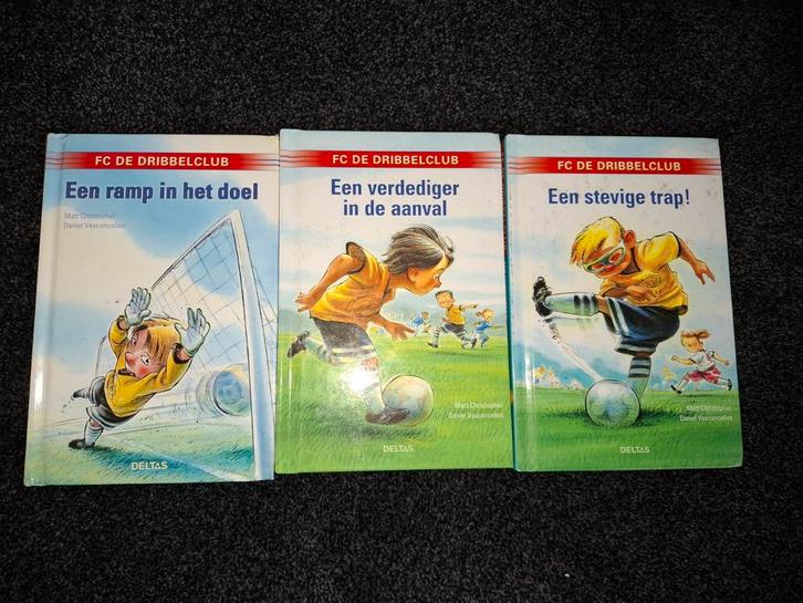 FC De Dribbelclub Boeken - 3-delige set, Boeken, Kinderboeken | Jeugd | onder 10 jaar, Gelezen, Fictie algemeen, Ophalen of Verzenden