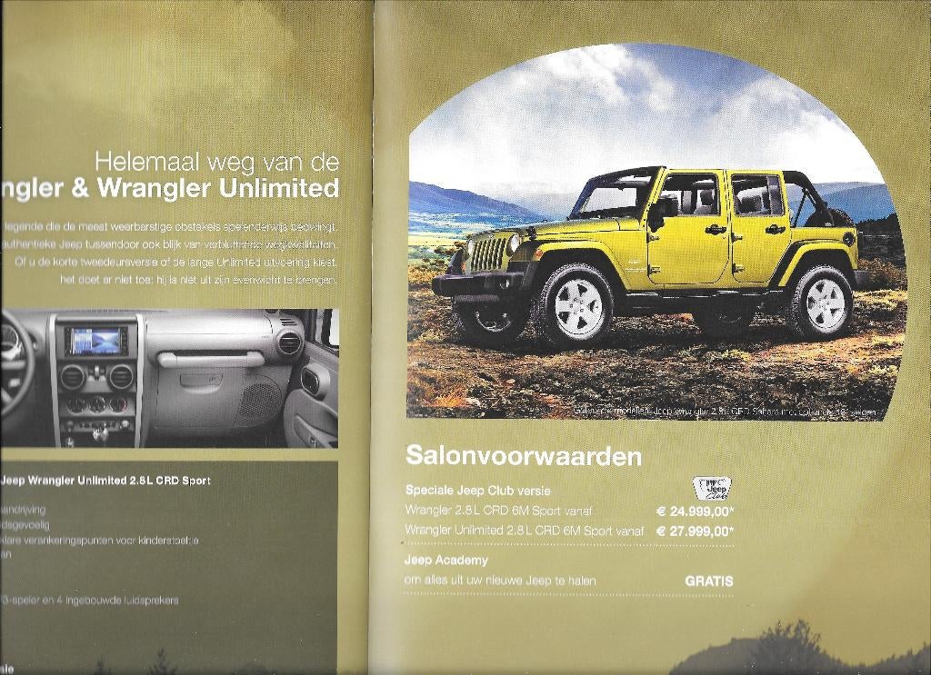 JEEP  2008, Boeken, Ophalen of Verzenden, Zo goed als nieuw, Overige merken