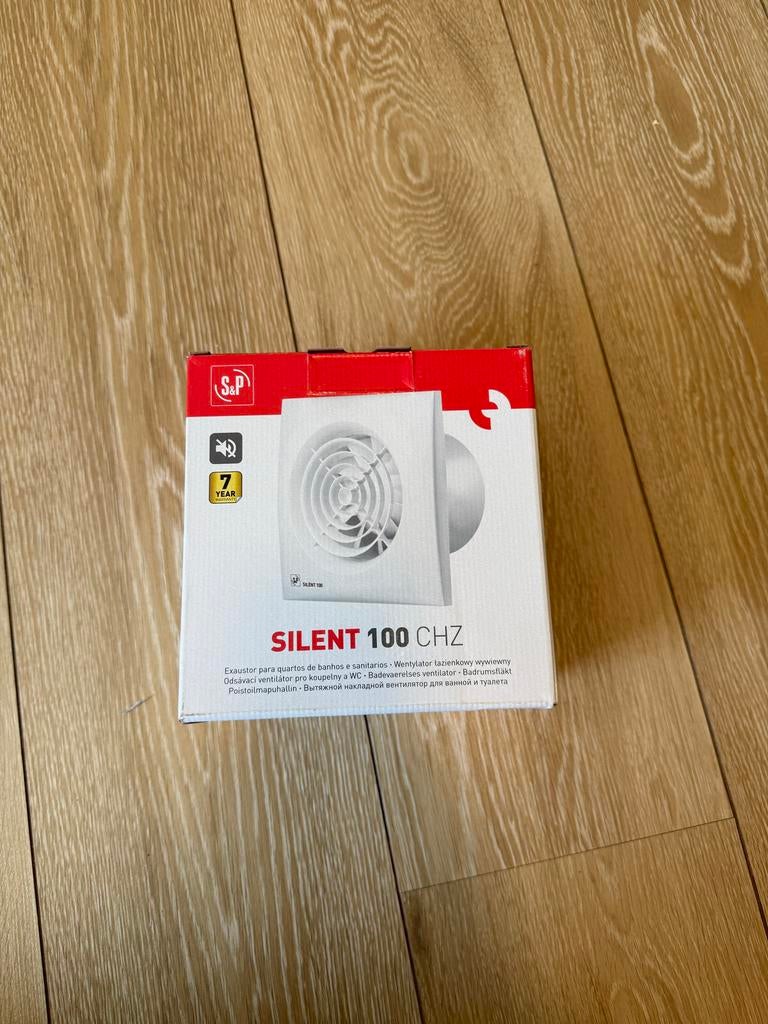 Soler & Palau Badkamerafzuiger SILENT-100 CZ Zilver SOLER & PALAU