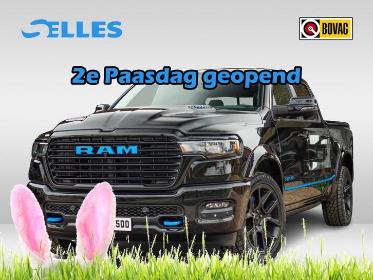 Dodge Ram 1500 2025 3.0L HURRICANE LARAMIE Night Premium | B, Auto's, Dodge, Bedrijf, Te koop, RAM 1500, 4x4, ABS, Achteruitrijcamera