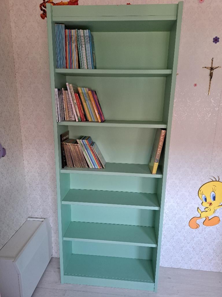Stevige boekenkast, Huis en Inrichting, Kasten | Boekenkasten, Ophalen, Met plank(en), Gebruikt, 50 tot 100 cm