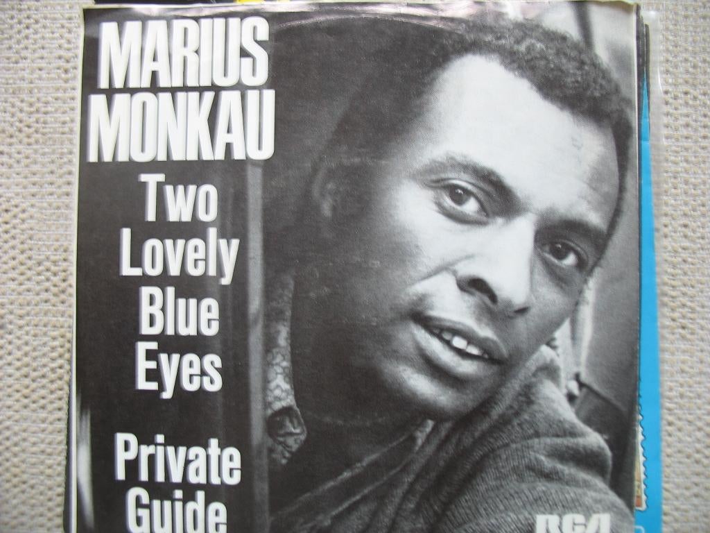 Marius Monkau (NL) - Two lovely blue eyes, Gebruikt, 7 inch, Single, Ophalen of Verzenden