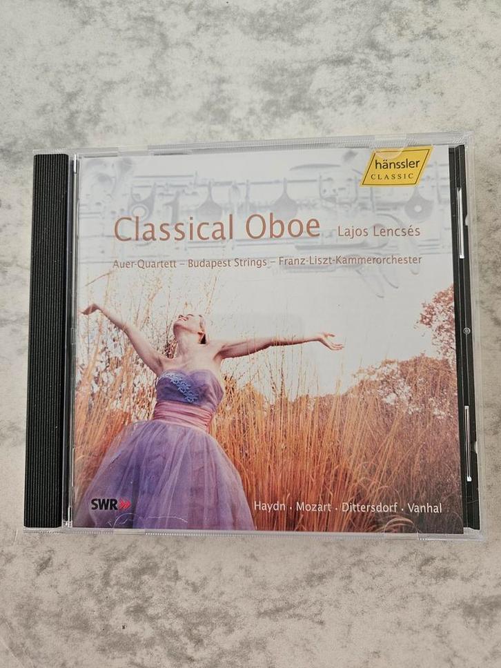 Classical Oboe - Lajos Lencsés (Hänssler Classic), Cd's en Dvd's, Cd's | Klassiek, Zo goed als nieuw, Classicisme, Ophalen of Verzenden