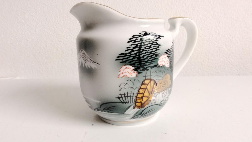 Melkkannetje, Orient China, made in Japan, Ophalen of Verzenden