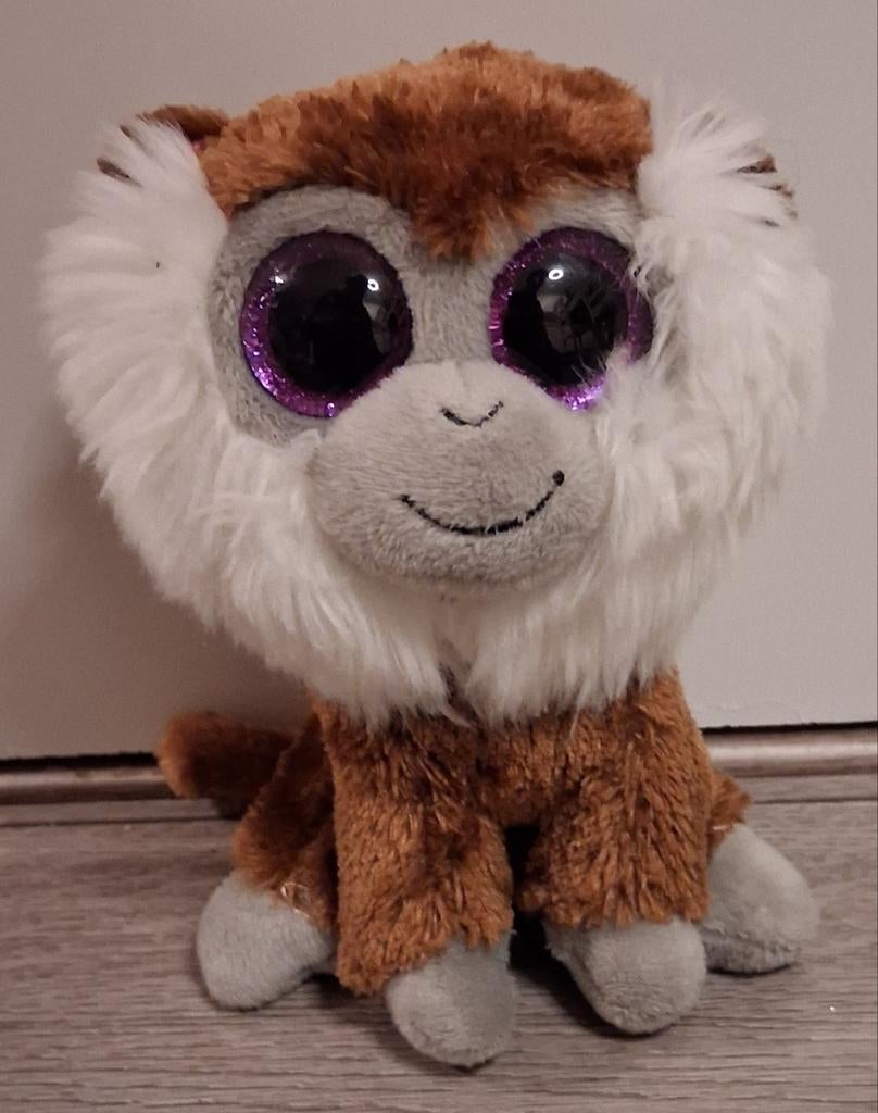 Ty beanie boo aap Tamoo 16 cm, Ophalen of Verzenden, Zo goed als nieuw, Overige typen