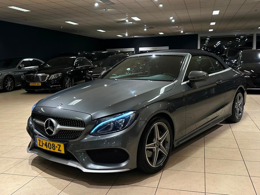 Mercedes-Benz C-klasse Cabrio C 180 Premium Plus AMG-Pakket|, Auto's, Mercedes-Benz, Automaat, Achterwielaandrijving, Cabriolet