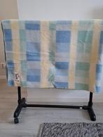 Vintage Retro Wollen Deken - Geruit (220x150 cm), Ophalen of Verzenden