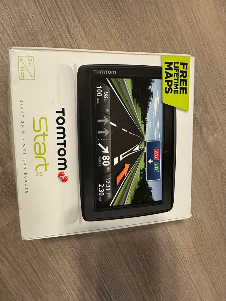 TomTom Start 25 – 5” Western Europe – splinternieuw, Ophalen, Zo goed als nieuw