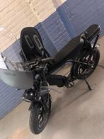 Fatbike met kinderzitje, windscherm en slot, Fietsen en Brommers, Elektrische fietsen, Zo goed als nieuw, 50 km per accu of meer
