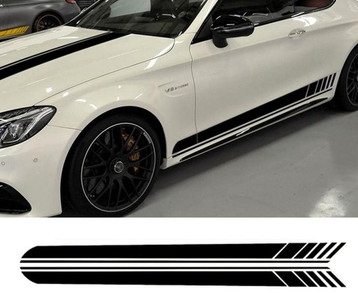 mercedes edition sticker zijkant stickers amg c63s e63s w205, Auto diversen, Autostickers, Ophalen of Verzenden