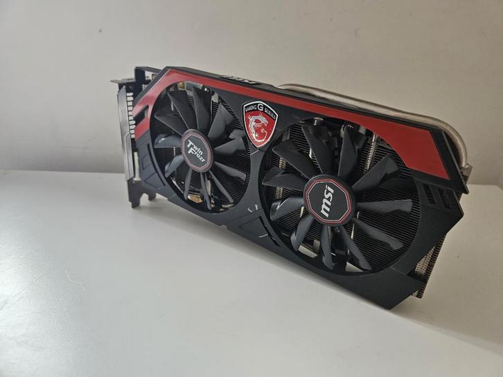 MSI GeForce GTX 760 2GB Gaming, Computers en Software, Videokaarten, Niet werkend, Nvidia, PCI-Express 3.0, GDDR5, HDMI, DisplayPort