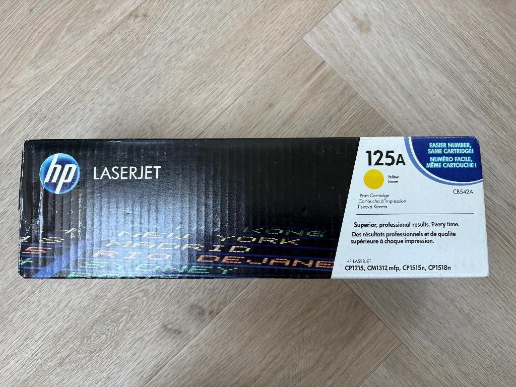 Nieuwe originele toner HP CB542A (HP 125A) dichte tonerzak, Ophalen of Verzenden, Nieuw, Toner, HP (ORIGINEEL)