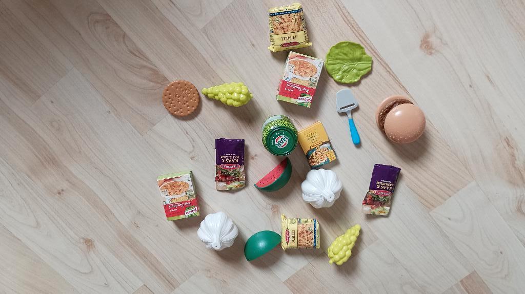 Keukenspulletjes, boodschappen, kinderkeuken, Ophalen of Verzenden, Zo goed als nieuw, Overige materialen, Speelkeuken-accessoire