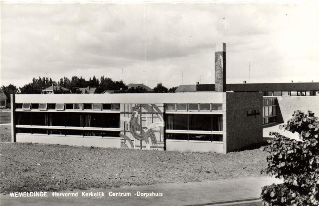 Wemeldinge, Hervormd Kerkelijk Centrum - Dorpshuis - ongelop, Ophalen of Verzenden, Voor 1920, Ongelopen, Noord-Brabant