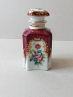 Porselein Frans parfumflesje.Main Paris.Handbeschilderd, Ophalen of Verzenden