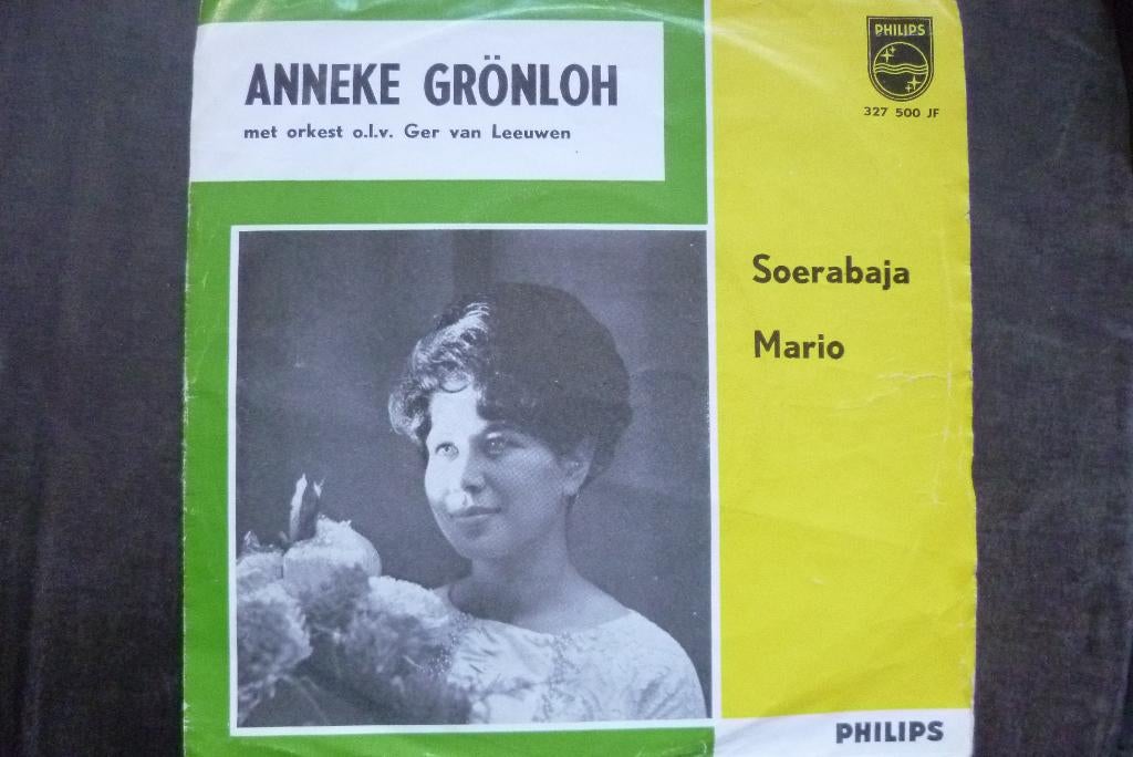 anneke gronloh - soerabaja  /  mario, 7 inch, Single, Ophalen of Verzenden, Zo goed als nieuw
