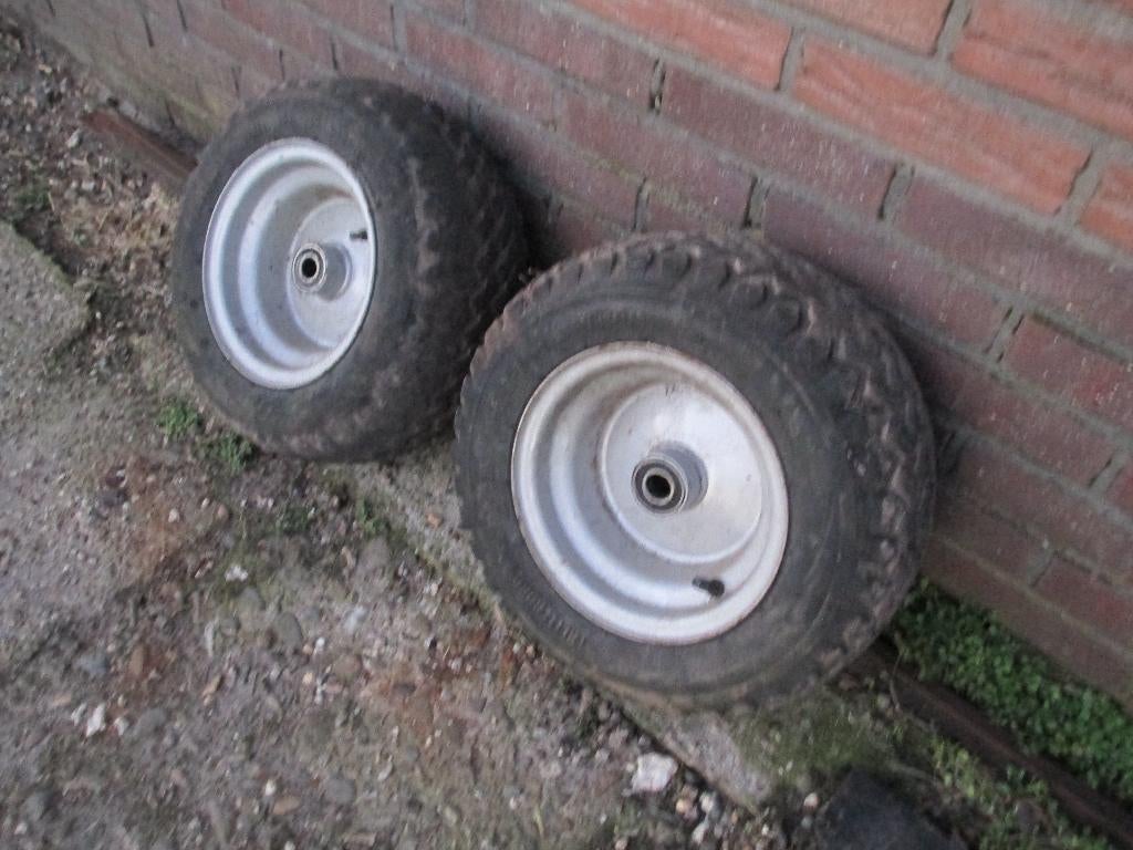 Voorwielen gelagerd 16x6.50-8 Husqvarna Rider Jonsered FR, Ophalen of Verzenden, Gebruikt, 50 cm of meer, Husqvarna