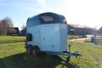Atec volledig aluminium 2-paardstrailer inc. zadelkamer, Ophalen of Verzenden, Zo goed als nieuw, Aluminium, 2-paards trailer