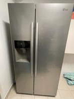 LG Amerikaanse koelkast, Gebruikt, 200 liter of meer, 60 cm of meer, Met aparte vriezer