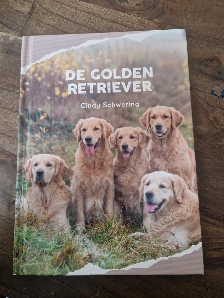 De Golden Retriever - Cindy Schwering. Zgan, Ophalen of Verzenden, Zo goed als nieuw, Honden