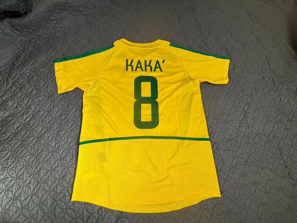 Brazilië 2002 shirt Kaka maat M, Maat M, Ophalen of Verzenden, Nieuw, Shirt