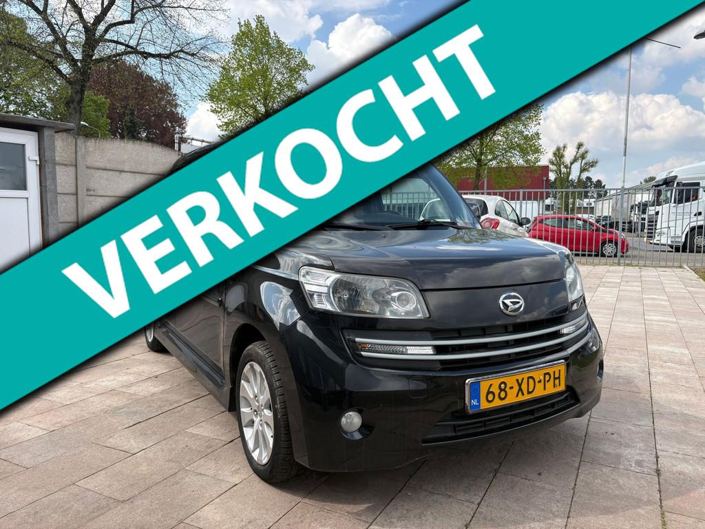Daihatsu Materia 1.5 Groove Airco/5-deurs/Nette auto, Auto's, Daihatsu, Voorwielaandrijving, Stof, Zwart, Zwart