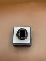 Onyx ring maat 23, Sieraden, Tassen en Uiterlijk, Ringen, 20 of groter, Zwart, Heer, Nieuw