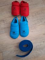 Tokaido karate voetbeschermers, Ophalen of Verzenden, Gebruikt, Karate, Vechtsportbescherming