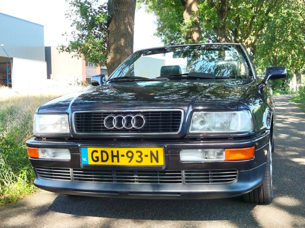 Audi 80 cabrio 1995 2.6V6 handgeschakeld zeer goede staat, Auto's, Audi, Particulier, ABS, Airbags, Alarm, Bluetooth, Boordcomputer