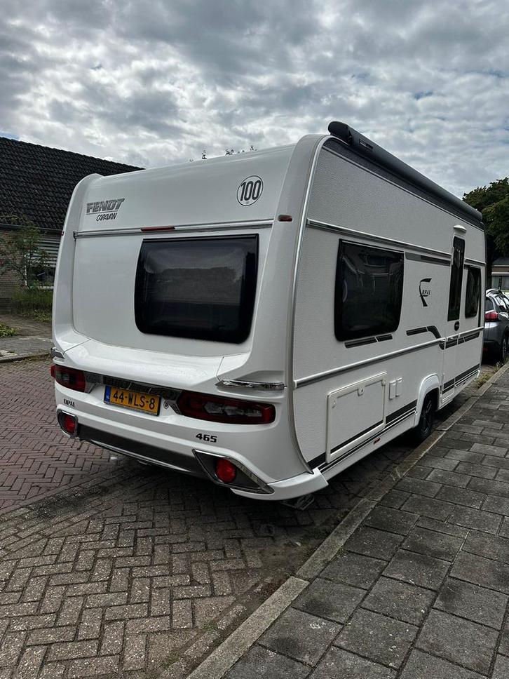 Fendt Opal 465 SFH - bomvol opties, Caravans en Kamperen, Caravans, Particulier, tot en met 4, 1250 - 1500 kg, Rondzit, Fendt