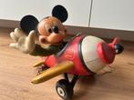 Mickey Mouse in vliegtuig Disney, Ophalen, Mickey Mouse, Zo goed als nieuw, Beeldje of Figuurtje