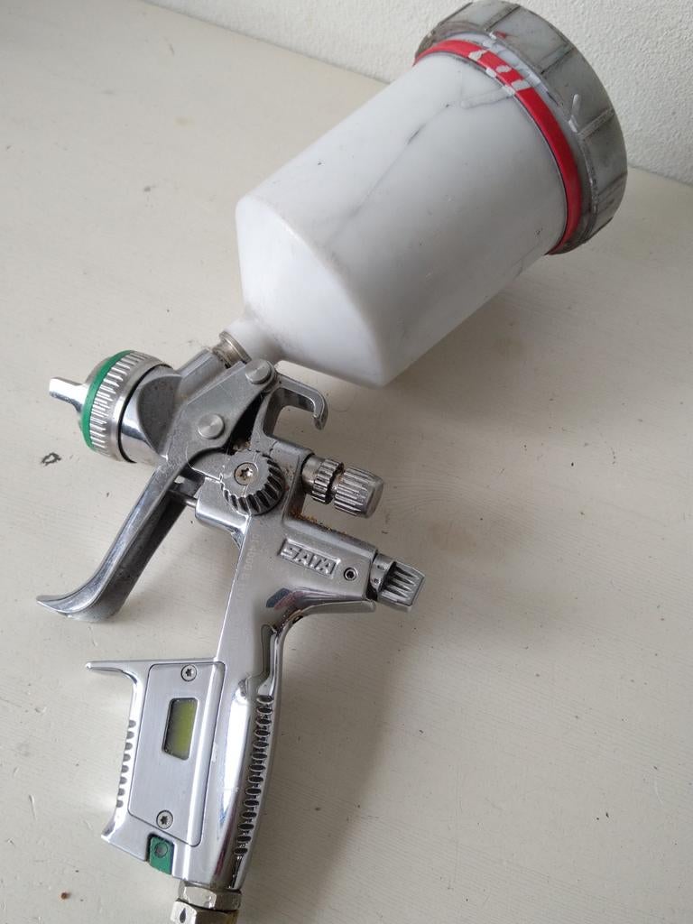 SATA Jet 4000 B HVLP Digital met nozzle jet 4000 B HVLP WSR, Ophalen of Verzenden, Gebruikt