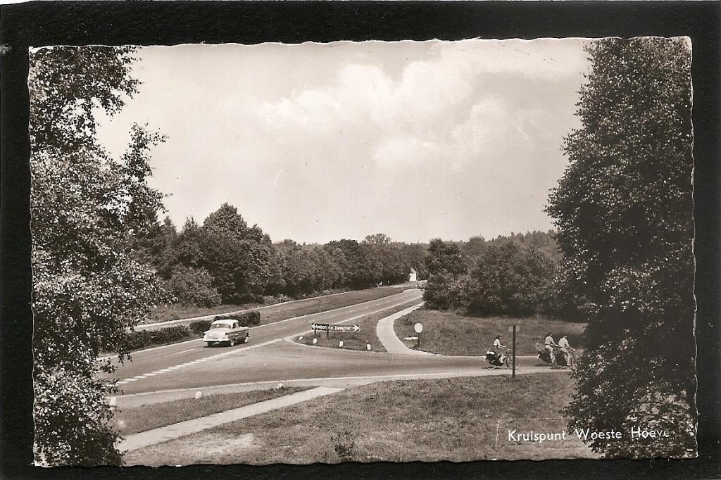 Woeste Hoeve, Kruispunt, Ophalen of Verzenden, 1960 tot 1980, Gelopen, Gelderland