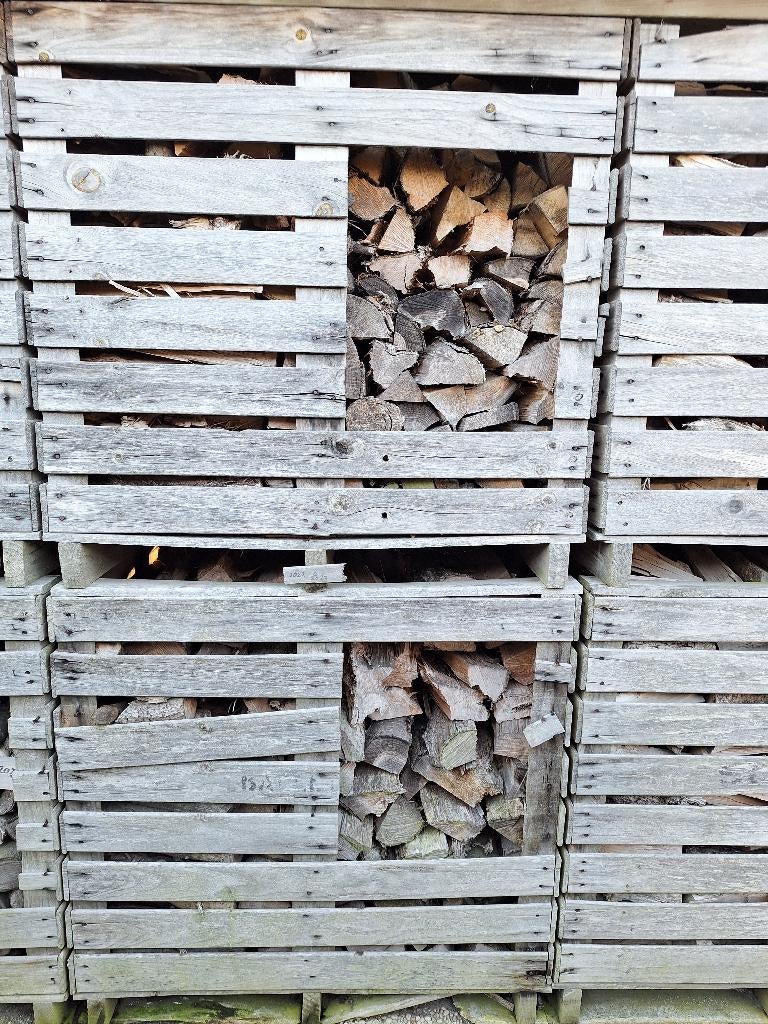 DROOG openhaardhout, kachelhout, haardhout, € 125 per kuub, 3 tot 6 m³, Ophalen, Overige houtsoorten, Stammen