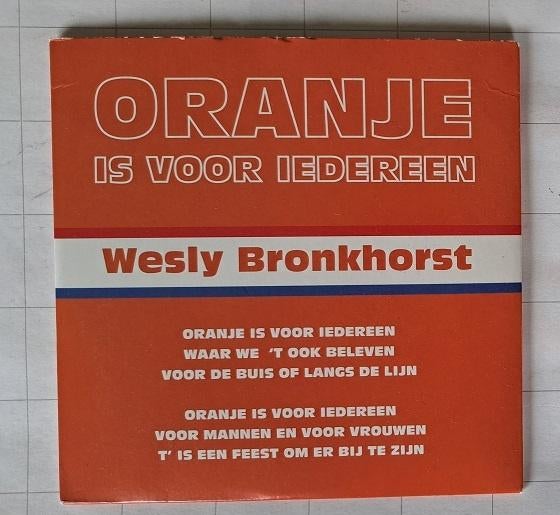 Heineken CD Oranje is voor iedereen - Wesly Bronkhorst, Ophalen of Verzenden, Gebruikt, Overige typen, Heineken