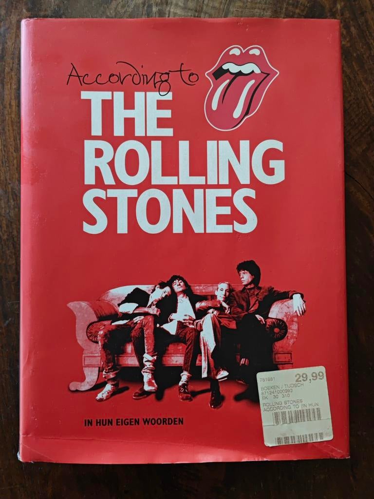 According to The Rolling Stones - In hun eigen woorden, Ophalen of Verzenden, Gelezen, Artiest, The Rolling Stones