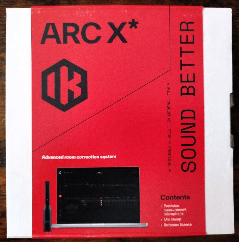 IK Multimedia Arc X software voor akoestische correctie., Overige merken, Ophalen of Verzenden, Zo goed als nieuw, Minder dan 60 watt